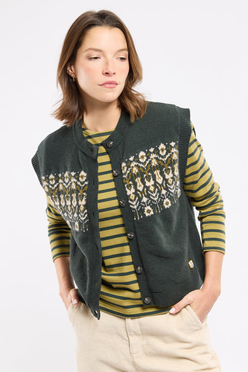 gilet-sans-manches-armor-lux-femme-laine-jacquard image 7