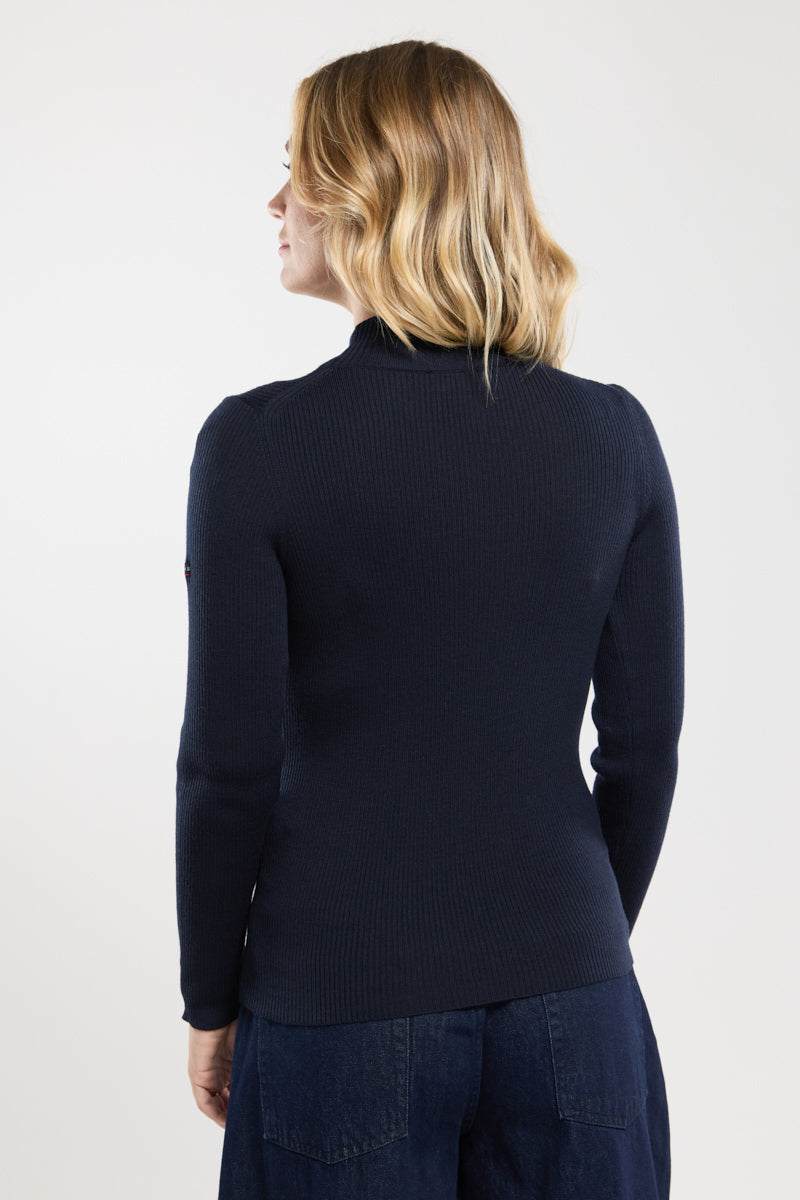 armor-lux-pull-combourg-femme-col-montant-100-laine-m-rinos image 4