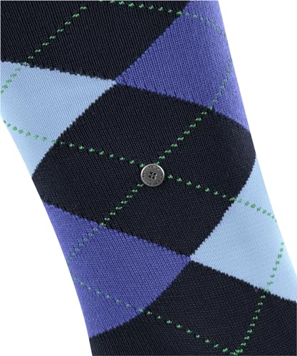 chaussettes-longues-burlington-king-coton-fantaisie-bleu-marine-40-46 image 8