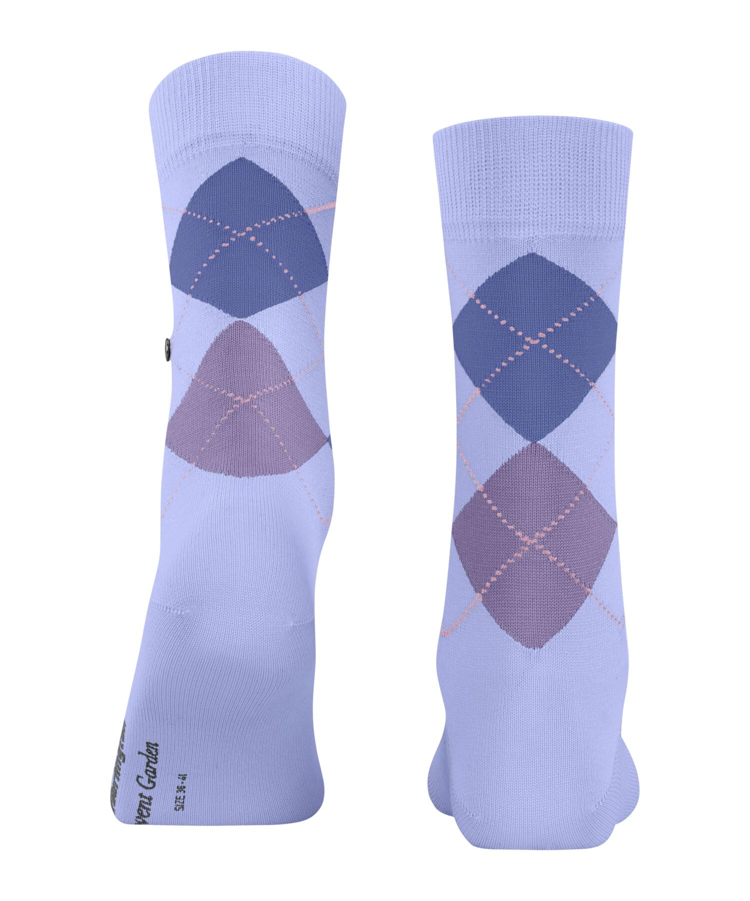 burlington-covent-garden-chaussettes-femme-coton-fantaisie-bleu-sky-blue-6254-36 image 2