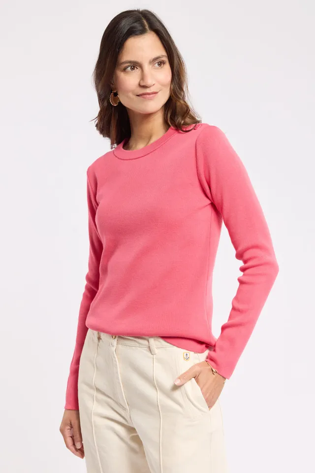 armor-lux-pull-marin-groix-femme-coton-patte-boutonn-e image 1