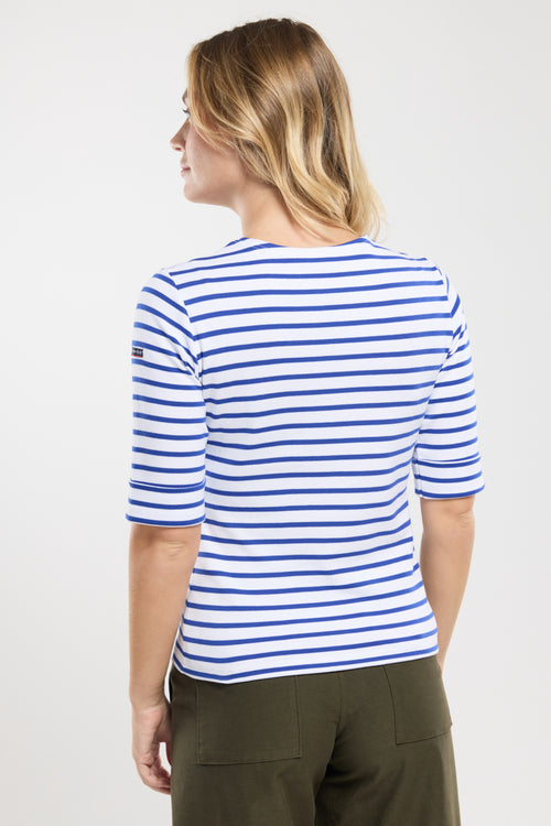 armor-lux-fouesnant-marini-re-femme-col-bateau-manches-3-4 image 5