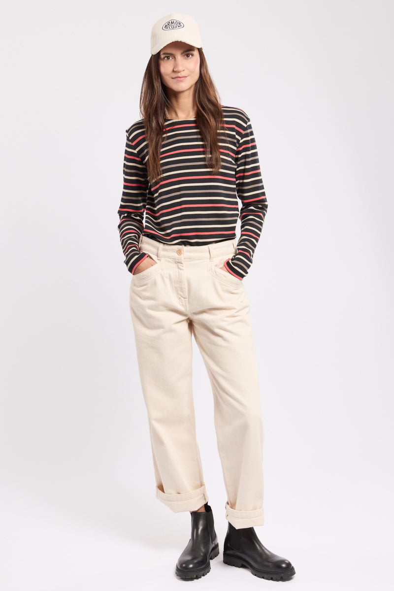 armor-lux-marini-re-tricolore-femme-coton-pais-235g-2 image 3