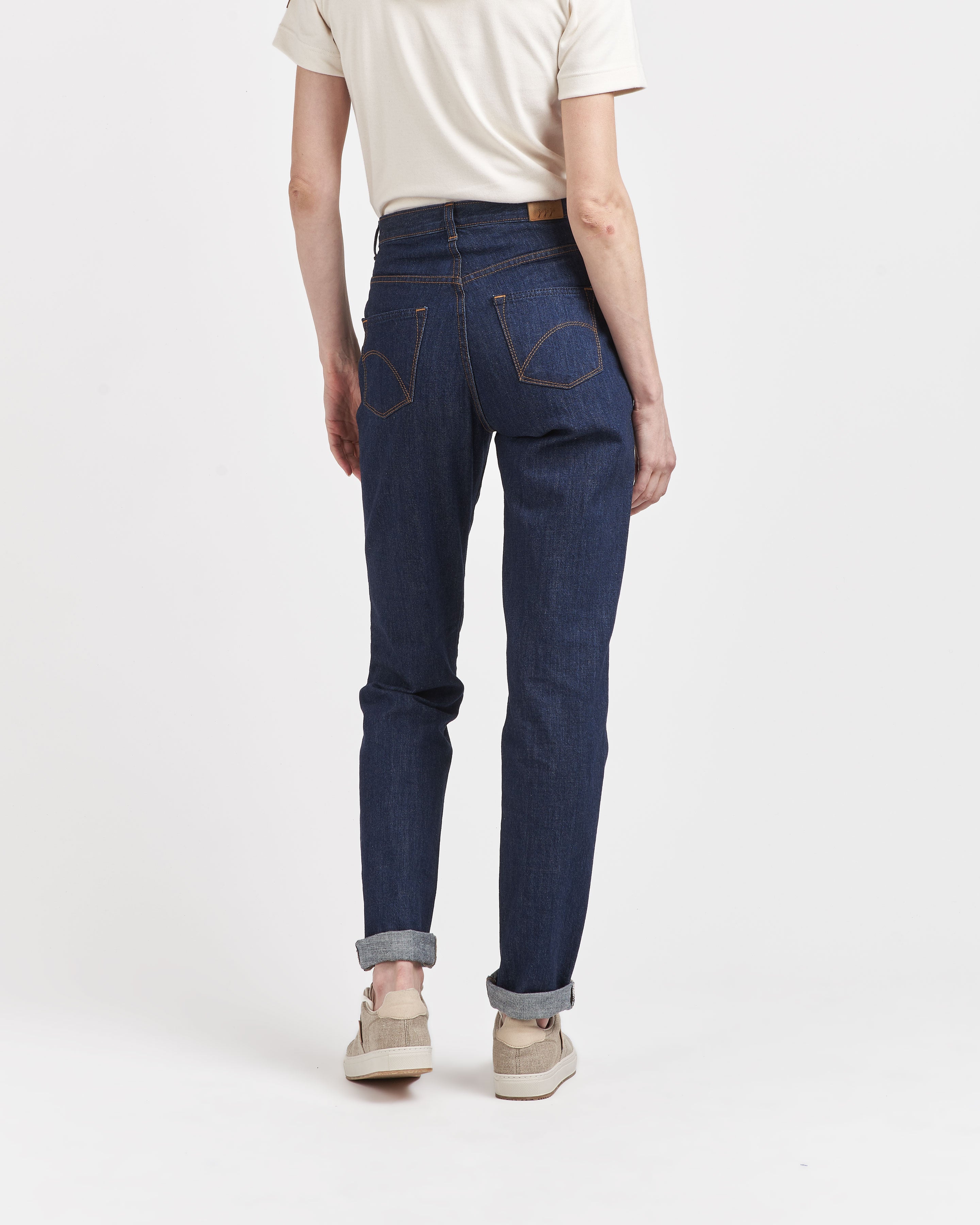 atelier-tuffery-jean-marthe-femme-mom-taille-haute-coton-bio-indigo image 4