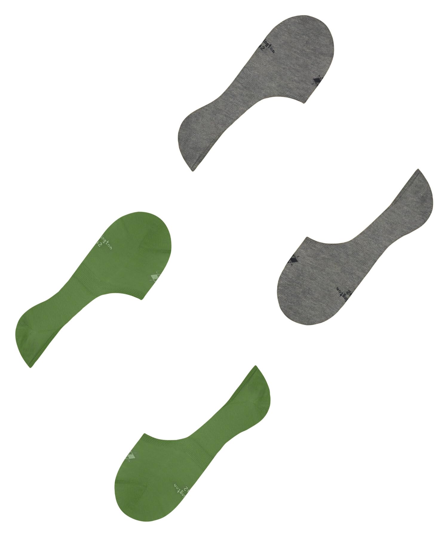 burlington-everyday-chaussettes-invisibles-homme-coton-x2-vert-fairway-7480-39-4 image 6