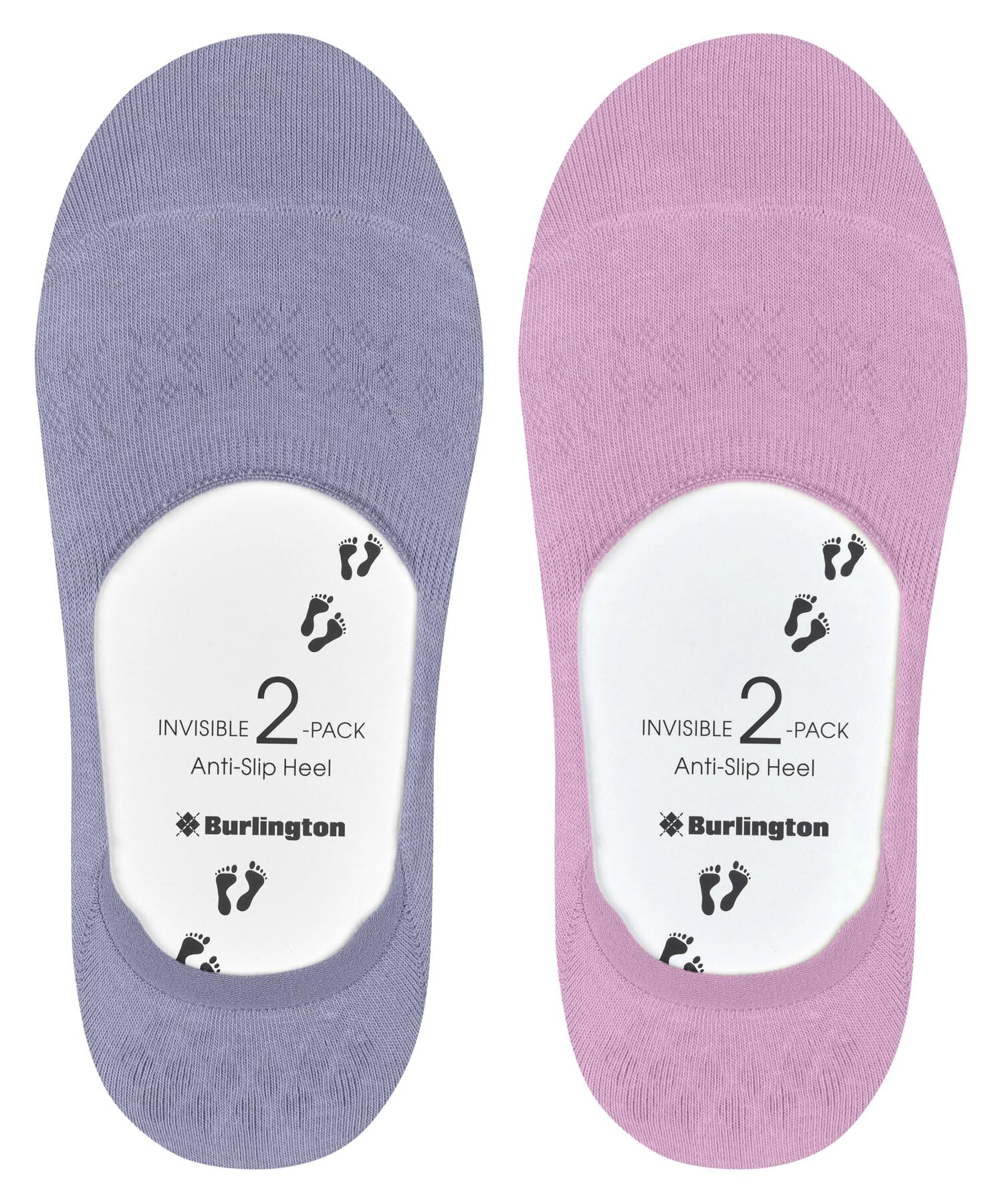 burlington-everyday-multipack-w-in-chaussettes-invisibles-femme-coton-rose-berry image 4