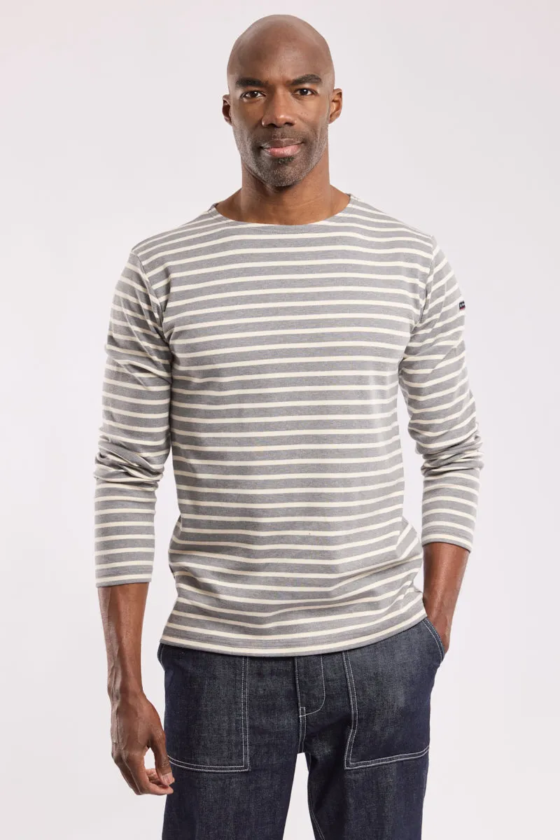 armor-lux-marini-re-homme-manches-longues-coton-pais-col-bateau-7 image 1