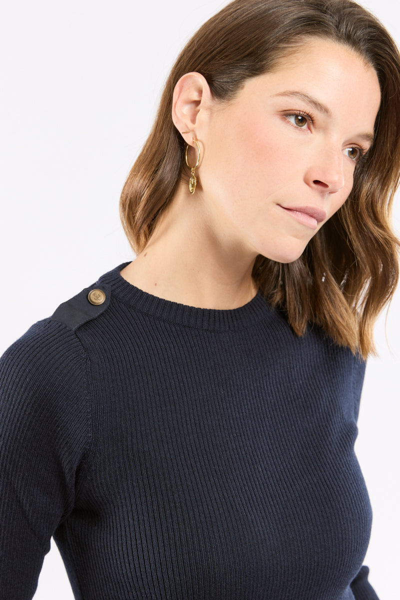 armor-lux-pull-marin-redon-femme-laine-m-rinos image 2