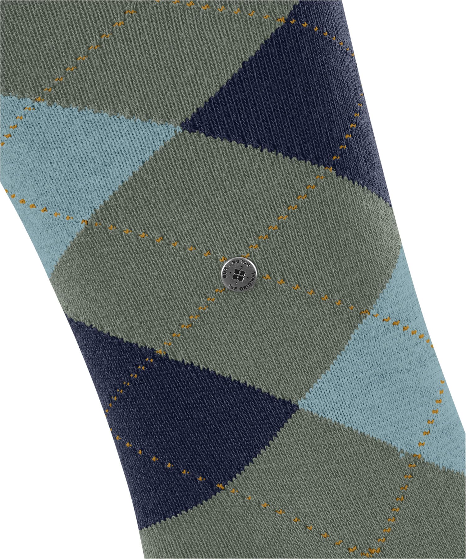 burlington-king-chaussettes-hautes-homme-coton-bio-argyle image 3