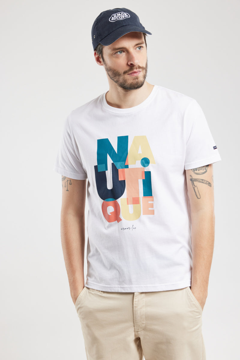 armor-lux-t-shirt-nautique-homme-coton-l-ger-ajust image 2