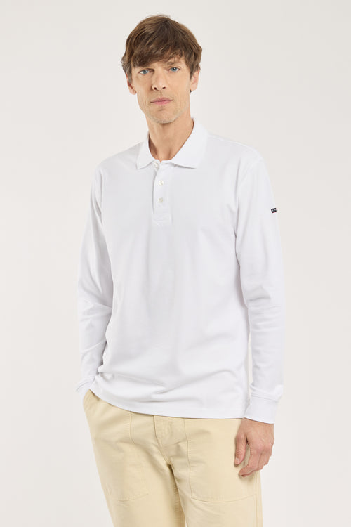 armor-lux-polo-homme-manches-longues-piqu-coton-200-g-m image 2