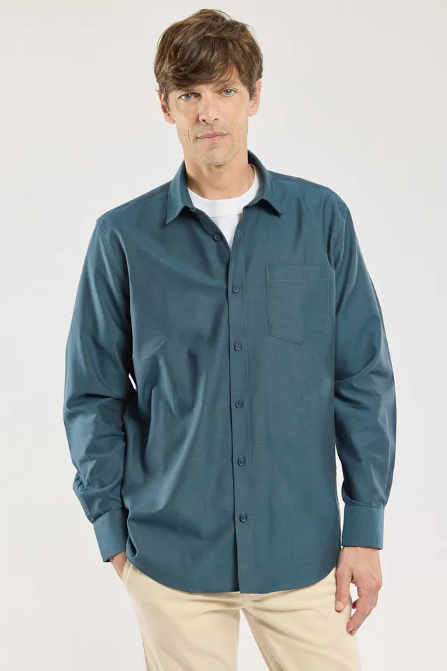 armor-lux-chemise-coupe-confort-coton-homme-manches-longues image 1