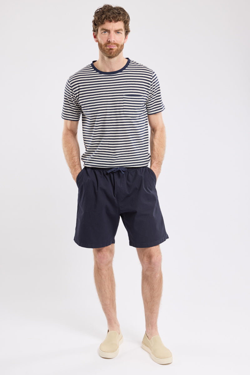 armor-lux-short-en-toile-homme-taille-lastique-coton-h-ritage image 1