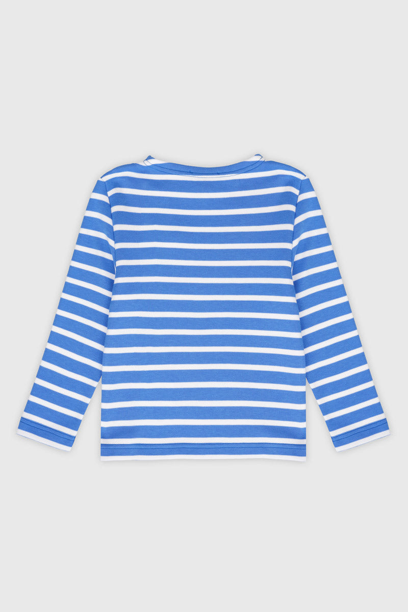 armor-lux-marini-re-poche-kids-enfant-coton-pais-bicolore image 2