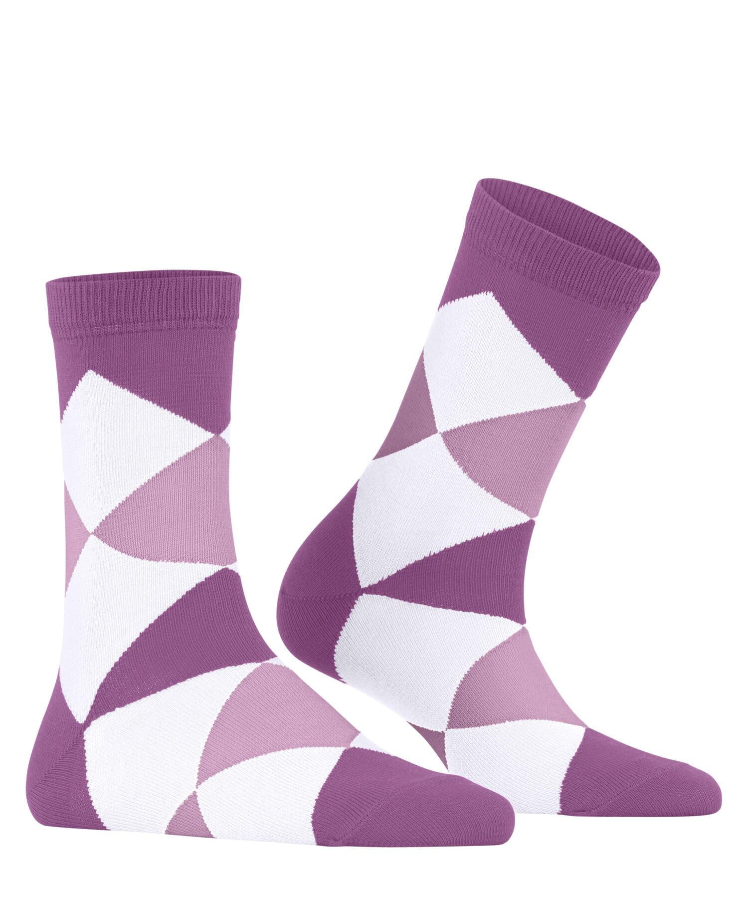 burlington-bonnie-chaussettes-femme-coton-fantaisie-rouge-cranberry-8043-36-41 image 3