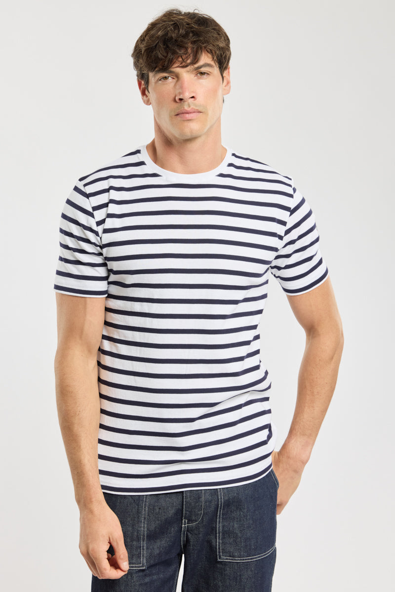 armor-lux-marini-re-morgat-homme-coton-manches-courtes image 1