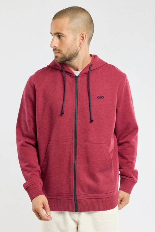 armor-lux-hoodie-zipp-unisexe-coton-lyocell image 2