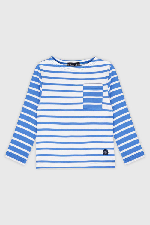 armor-lux-marini-re-enfant-poche-poitrine-coton-pais-2 image 2