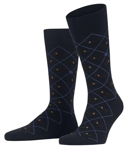 burlington-dachshund-chaussettes-homme-bleu-marine-6120-40-46-coton-fantaisie image 6