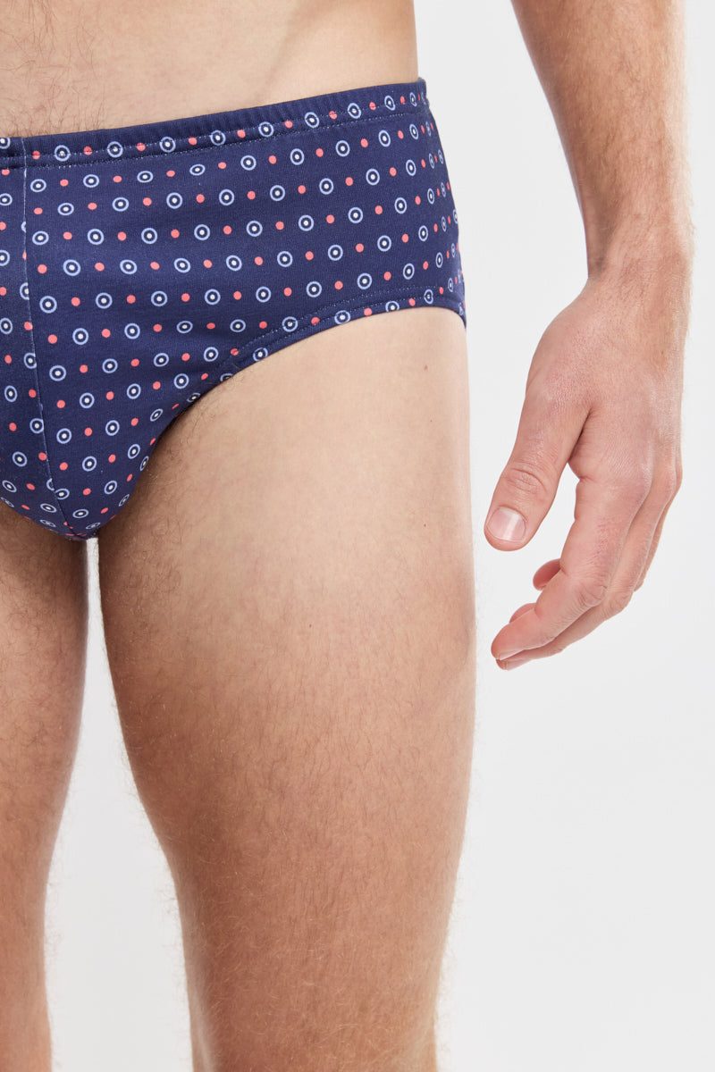 armor-lux-slip-homme-imprim-pois-coton-biologique image 2