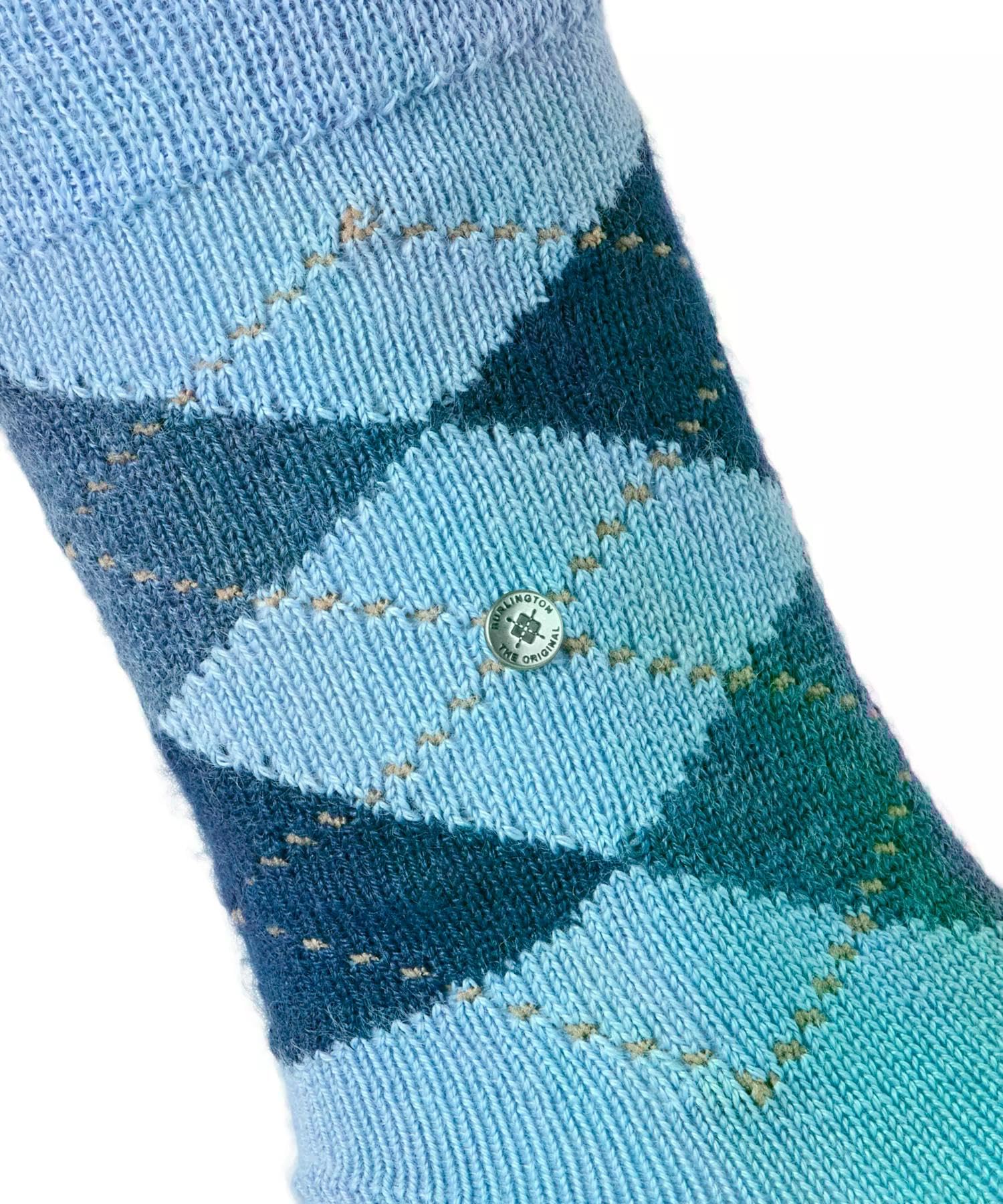 burlington-whitby-chaussettes-femme-bleu-cornflower-6772-36-41 image 3