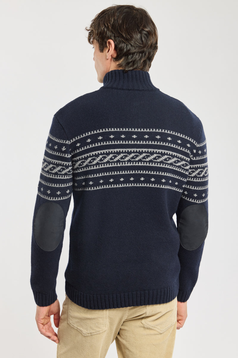 armor-lux-pull-camionneur-deauville-homme-laine-jacquard image 5
