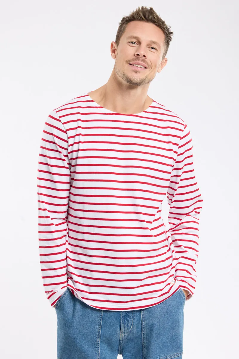 marini-re-armor-lux-ploz-vet-homme-coton-l-ger-coupe-ajust-e image 1