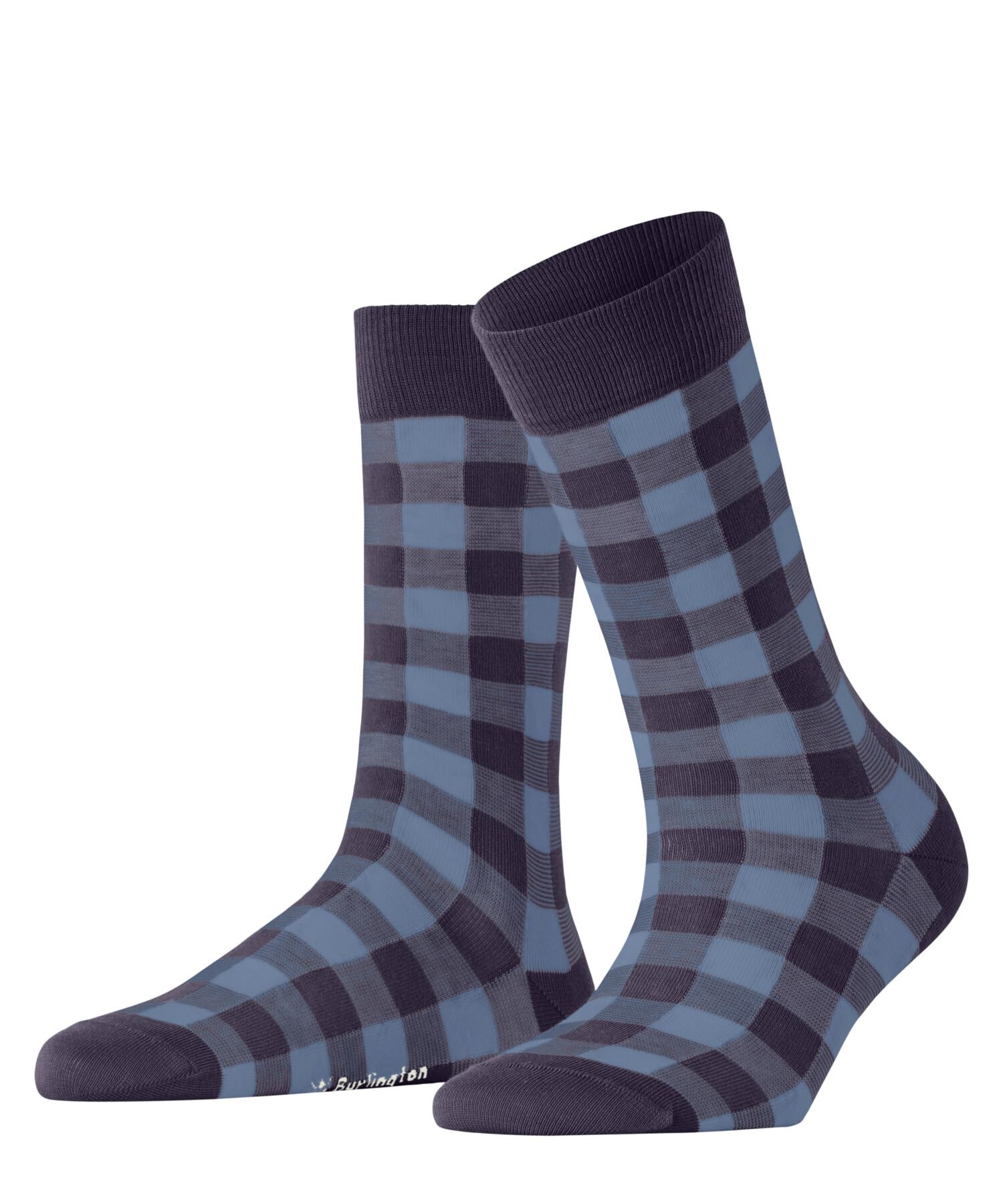 burlington-vichy-chaussettes-femme-coton-wineberry-36-41 image 1