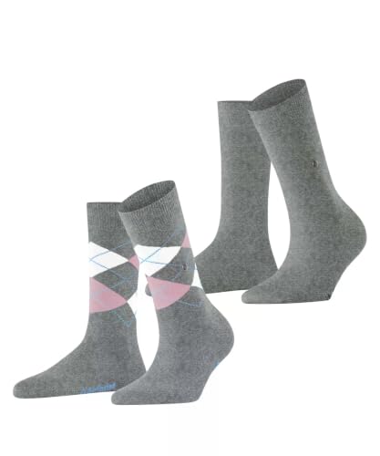 burlington-everyday-mix-multipack-femme-2-paires-coton-gris-clair-36-41 image 7
