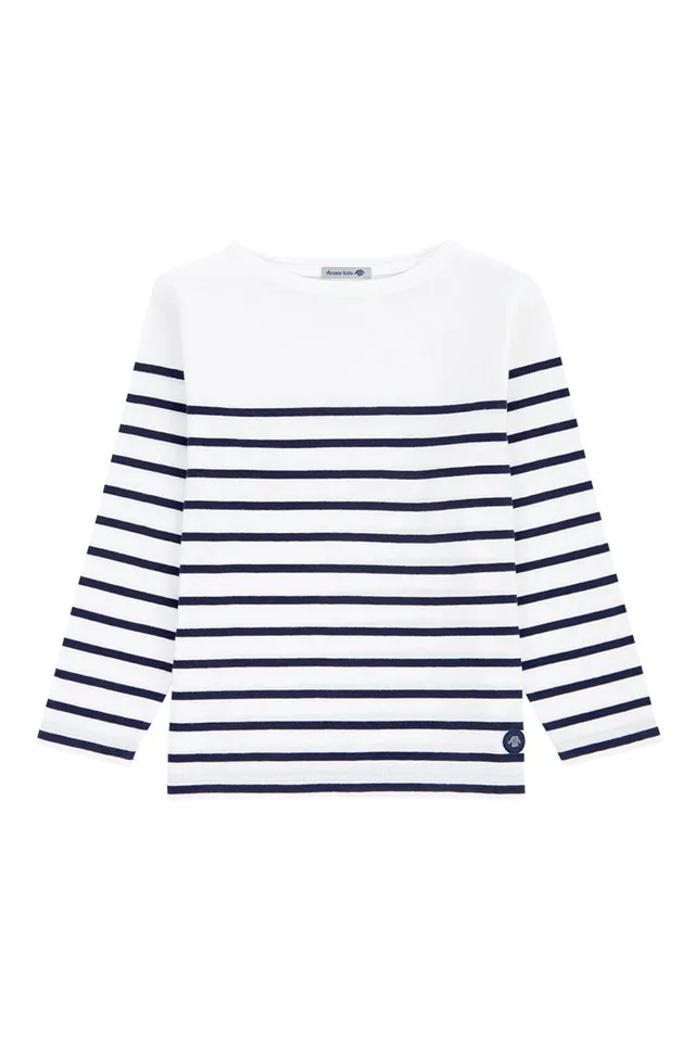 armor-lux-marini-re-kids-manches-longues-coton-l-ger image 1