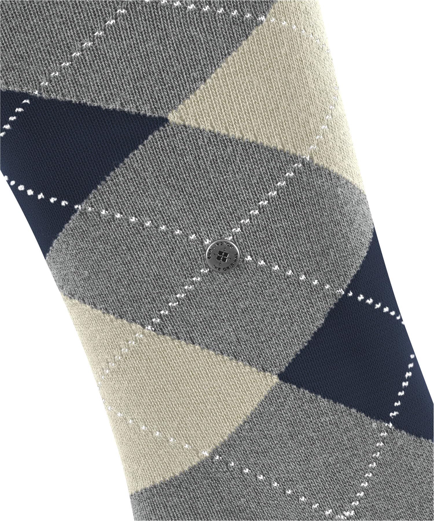 burlington-king-chaussettes-longues-homme-coton-gris-clair-40-46 image 4
