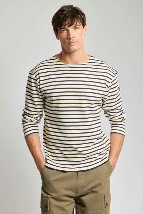 armor-lux-marini-re-authentique-interlock-coton-rayures-all-over image 2