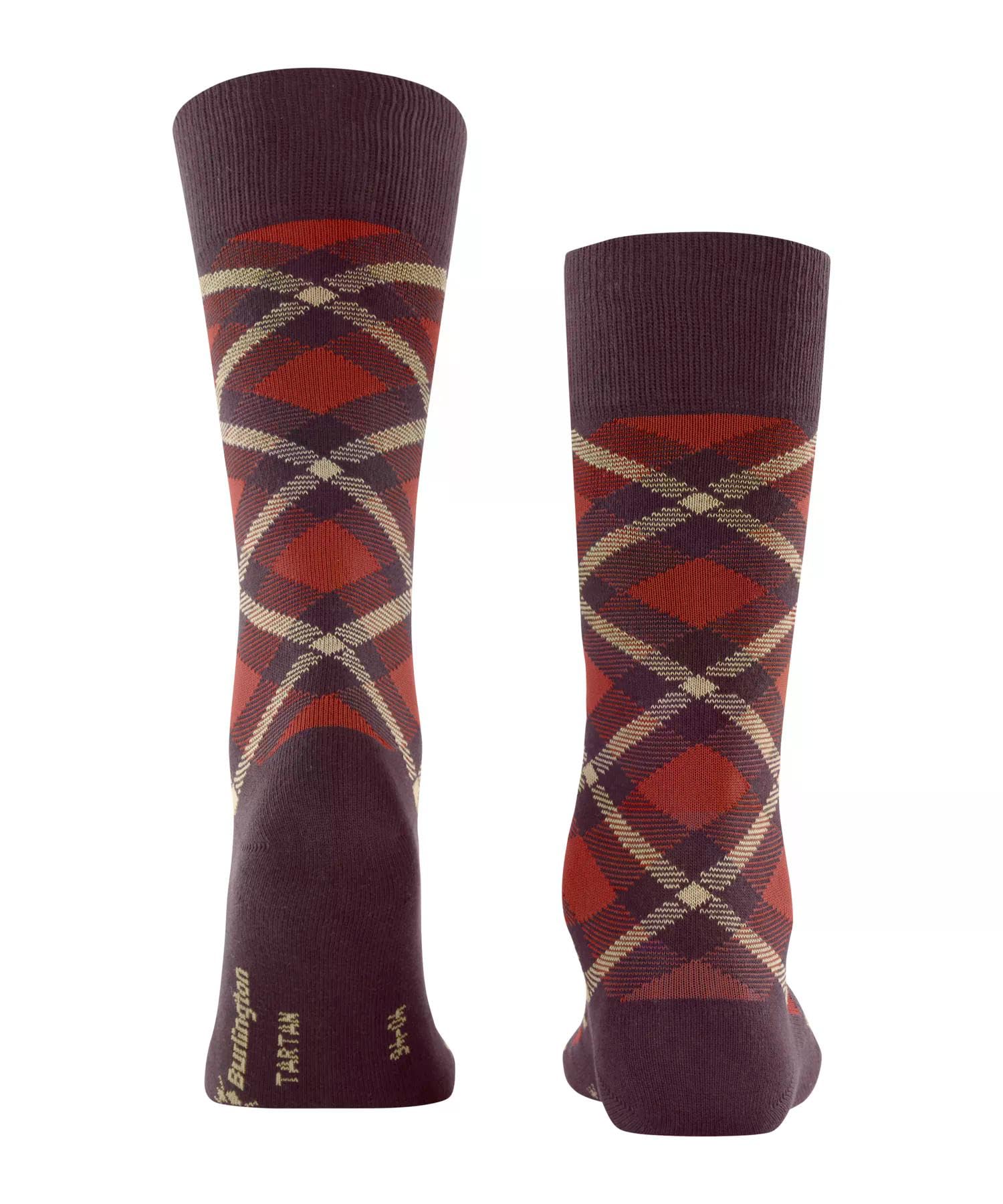 burlington-chaussettes-homme-tartan-opaque-coton-bio image 2
