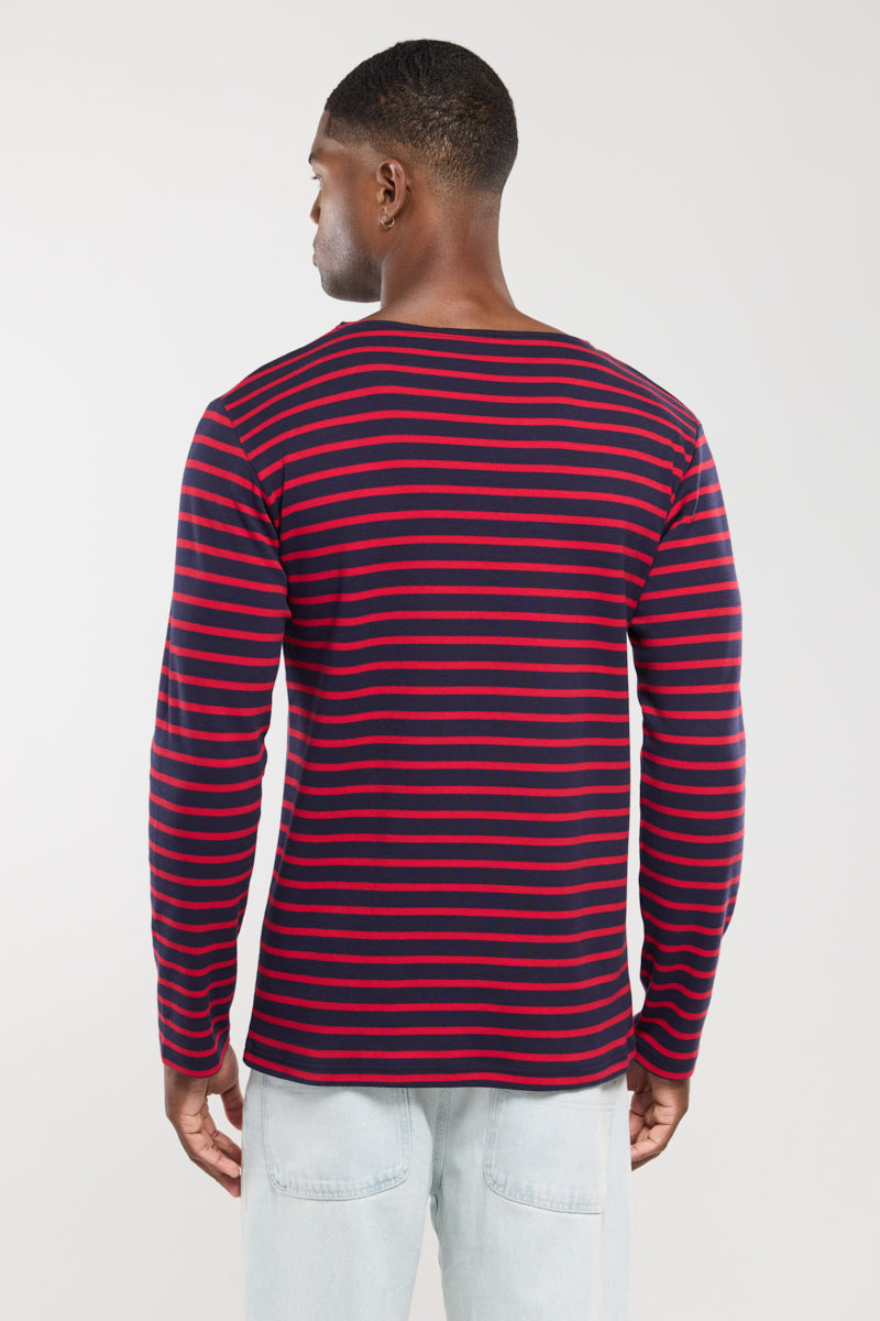 armor-lux-marini-re-homme-coton-pais-260g-m-col-bateau-2 image 4