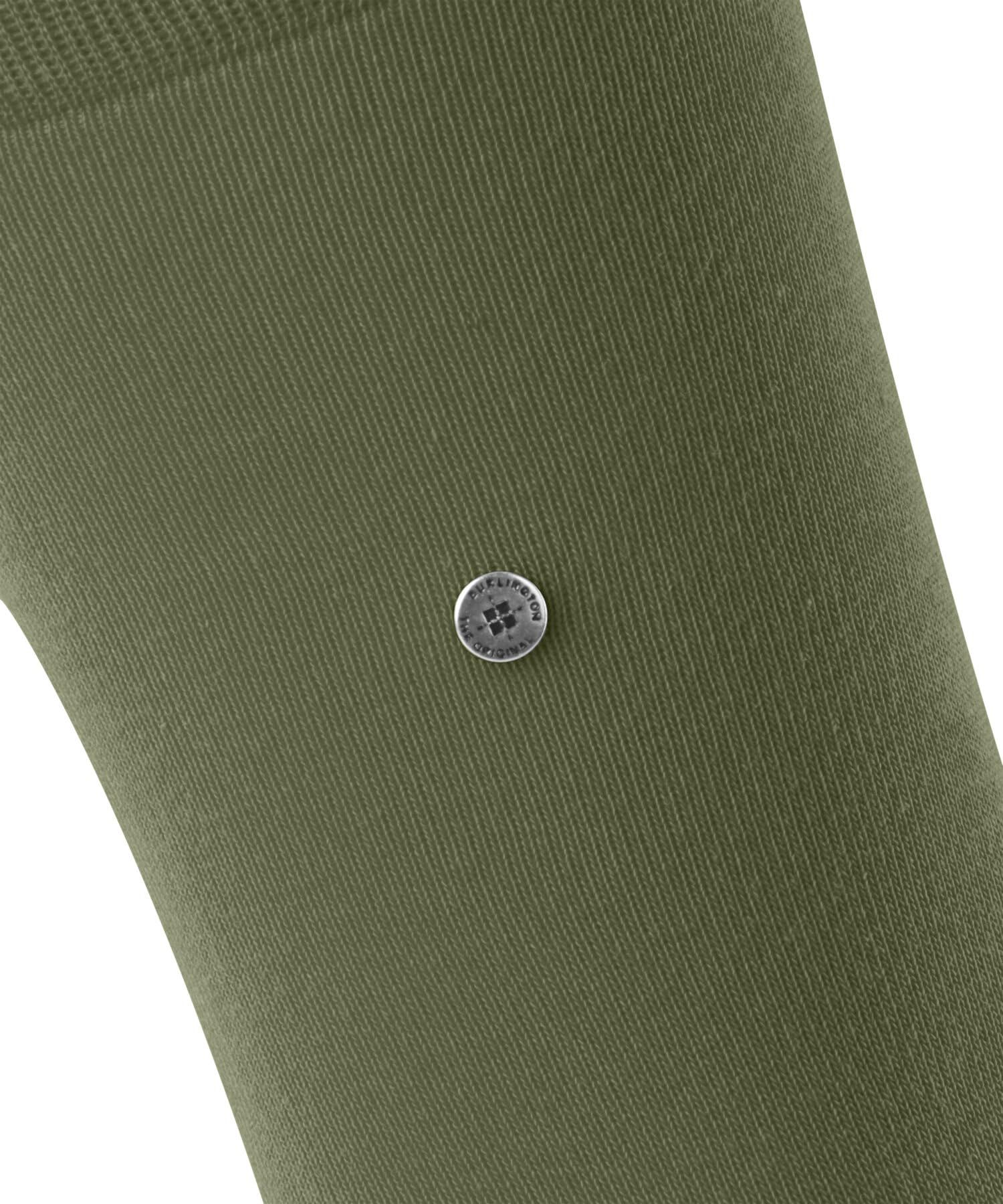 burlington-lord-chaussettes-homme-coton-uni-vert-salvia-7472 image 4