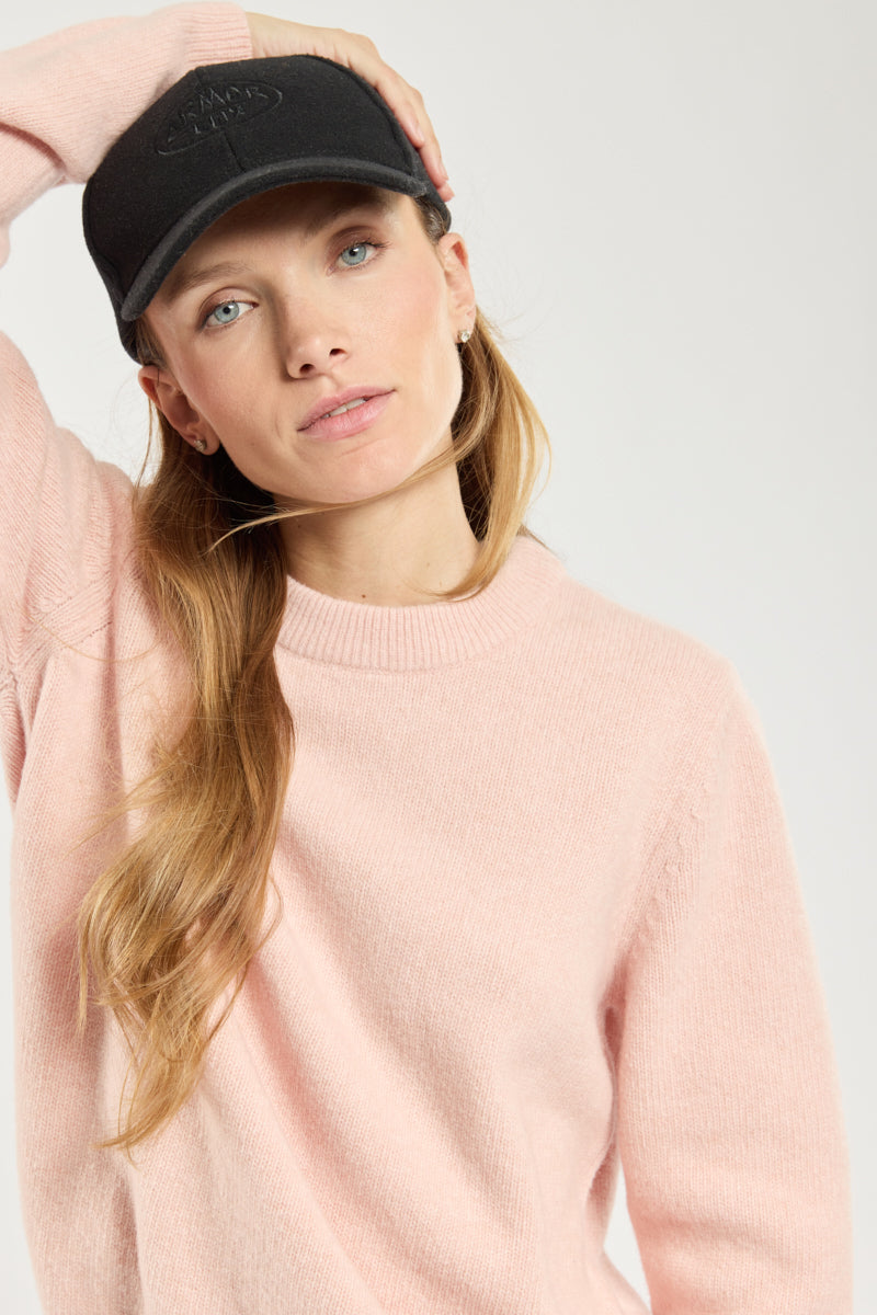armor-lux-h-ritage-pull-court-femme-laine-col-rond image 2