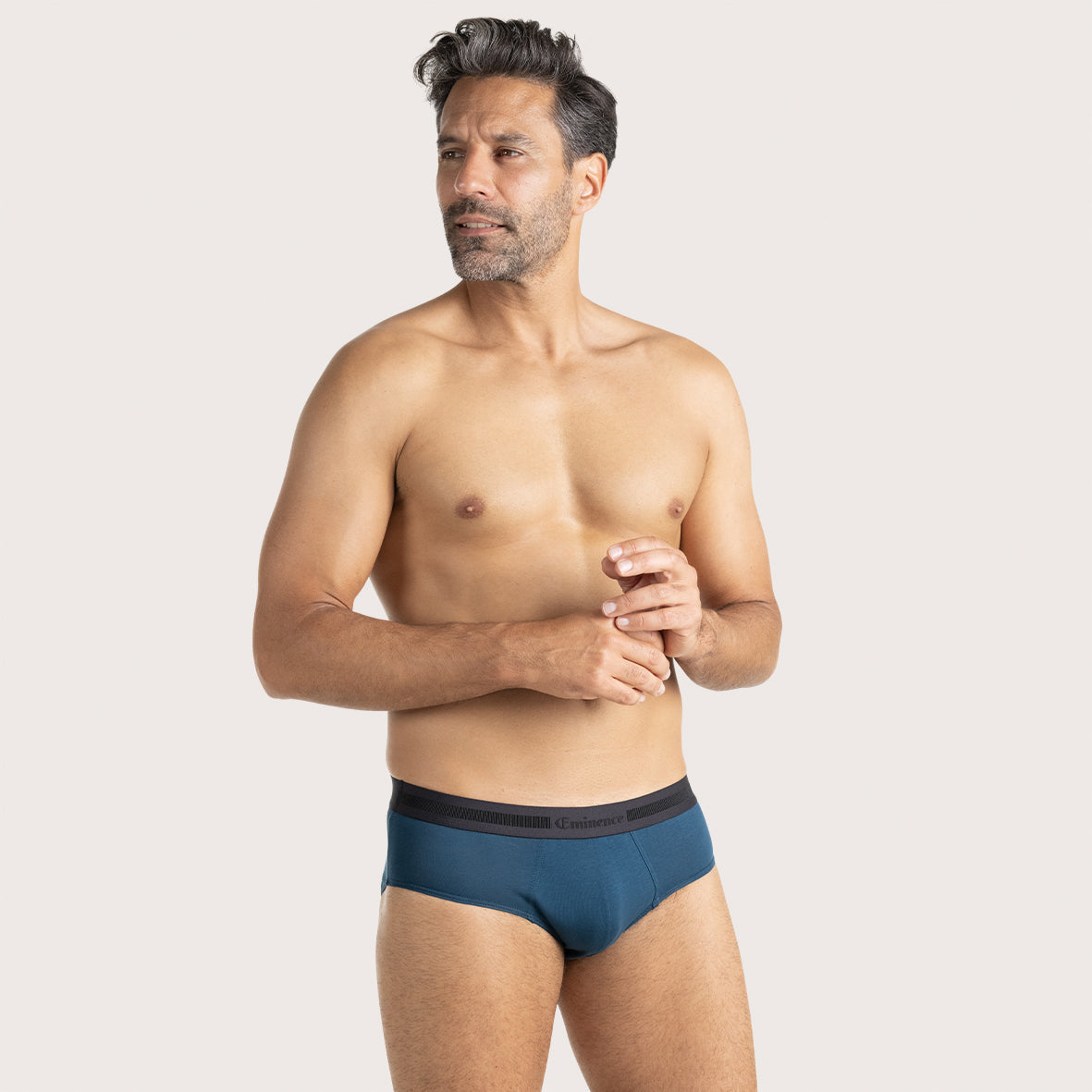 eminence-exception-lot-de-3-slips-homme-coton-stretch-merceris image 2