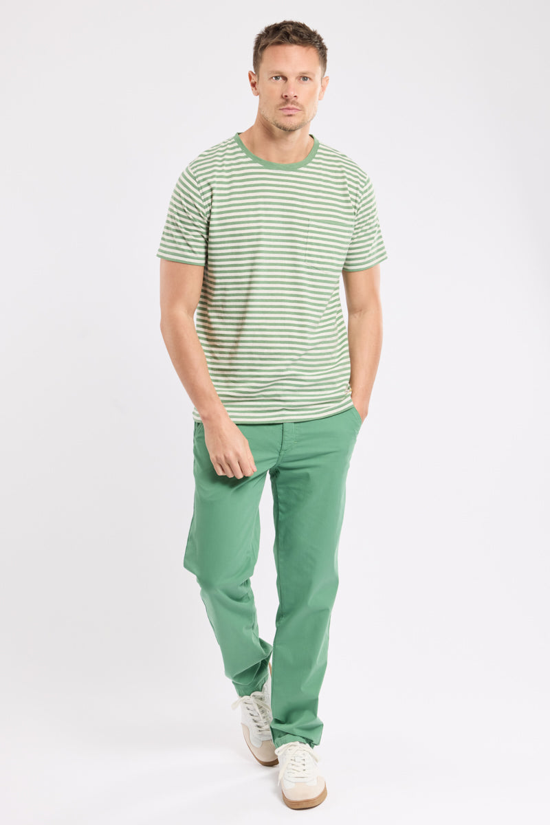 armor-lux-t-shirt-ray-homme-coton-et-lin-poche-poitrine-2 image 3