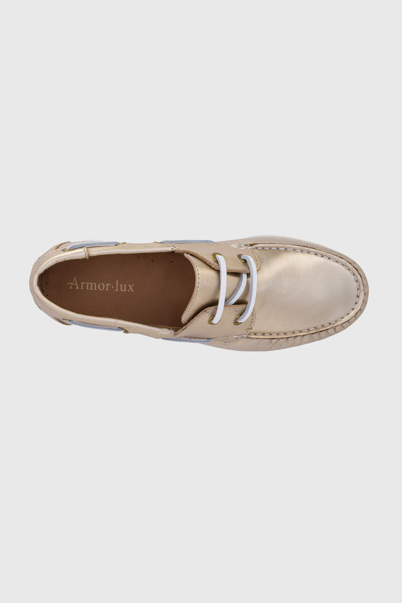 armor-lux-fr-hel-chaussures-bateau-femme-cuir-dor image 2