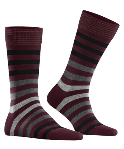 burlington-blackpool-homme-chaussettes-coton-argyle-rouge-wine-8010-40-46 image 8
