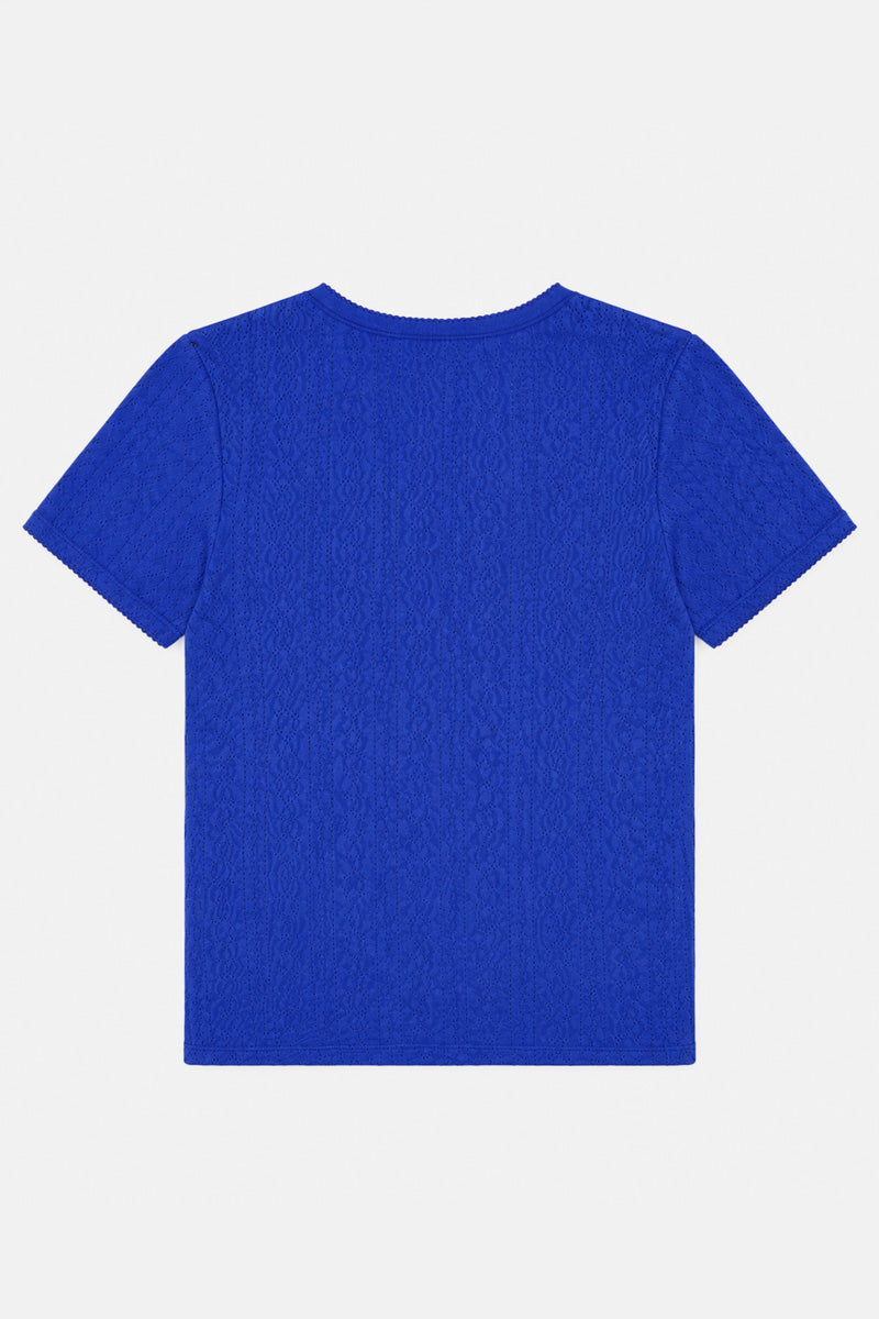 armor-lux-t-shirt-ajour-coton-l-ger-femme image 2