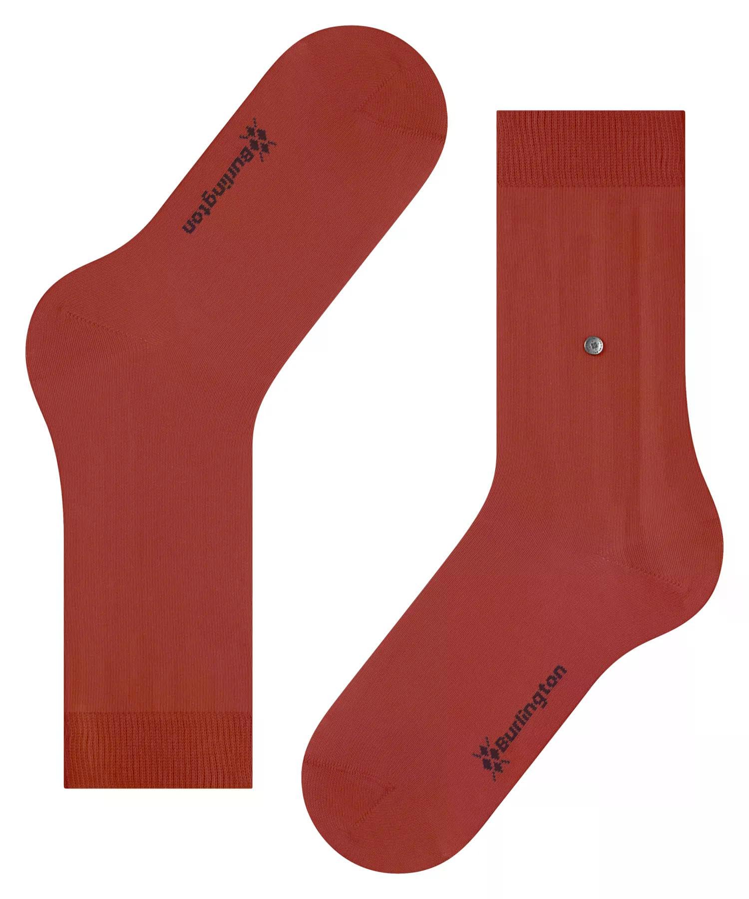 burlington-lady-w-so-chaussettes-femme-coton-unies-rouge-rust-8404-36-41 image 5