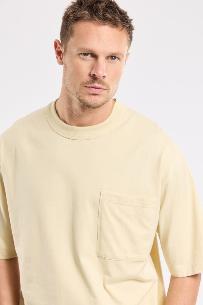 armor-lux-h-ritage-t-shirt-coupe-large-coton-bio-poche-poitrine image 2