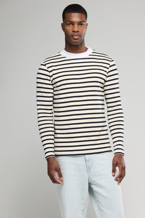 armor-lux-marini-re-aviron-manches-longues-coton-quitable image 6