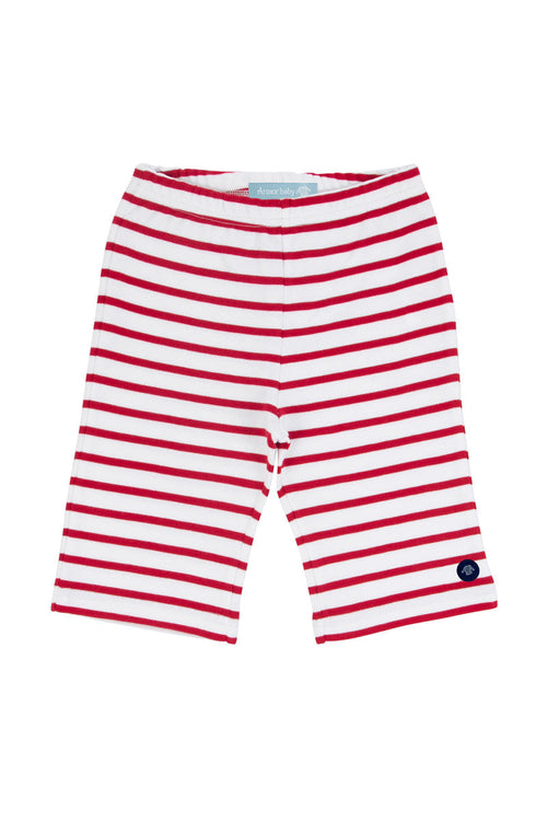 armor-lux-bermuda-b-b-ray-brick-coton-pais-taille-lastique image 2