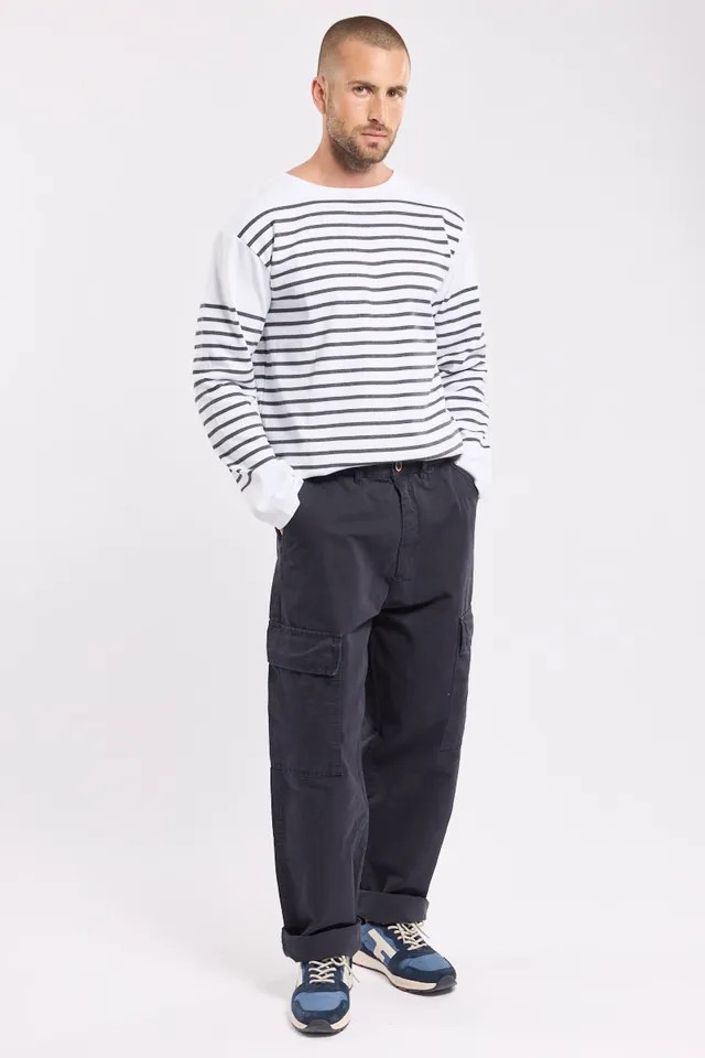 armor-lux-pantalon-cargo-homme-toile-coton image 1