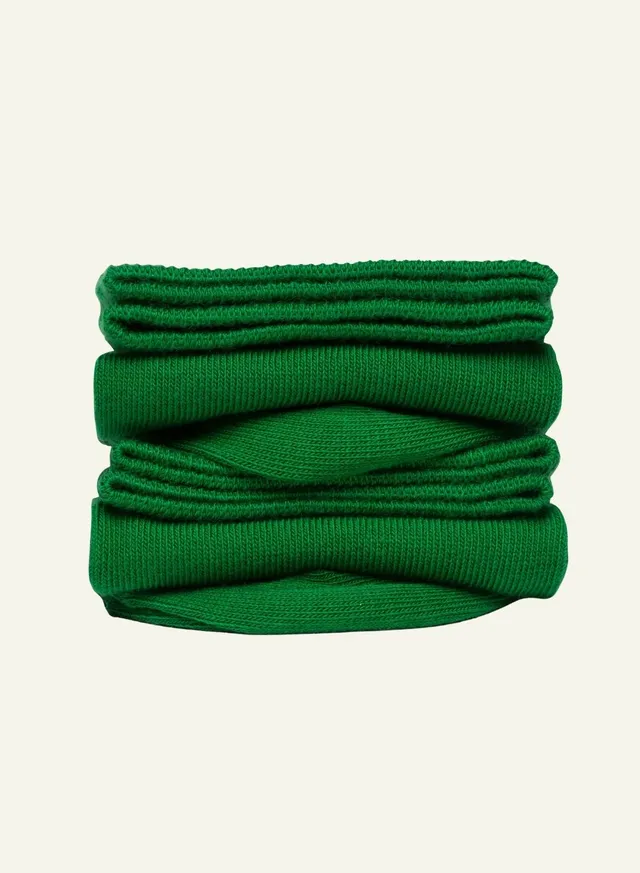 archiduchesse-vert-anglais-chaussettes-de-ville-coton-vert-mi-haute image 1