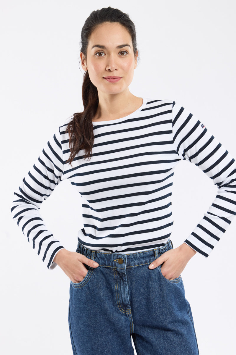 armor-lux-marini-re-crozon-femme-coton image 1