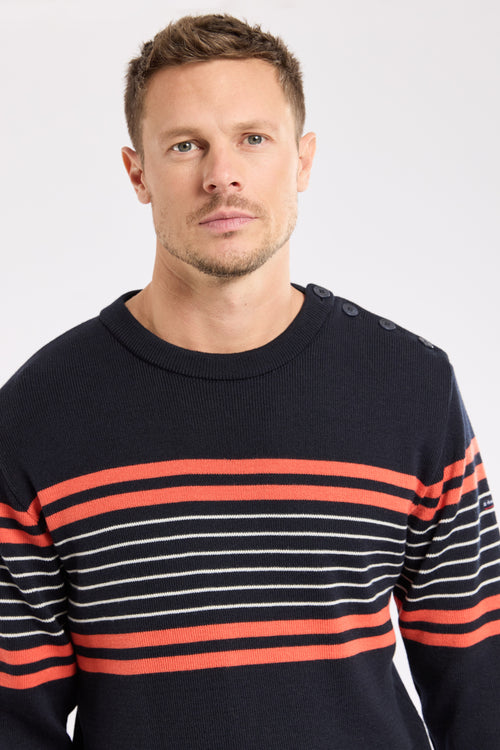 armor-lux-pull-marin-ray-laine-homme image 3