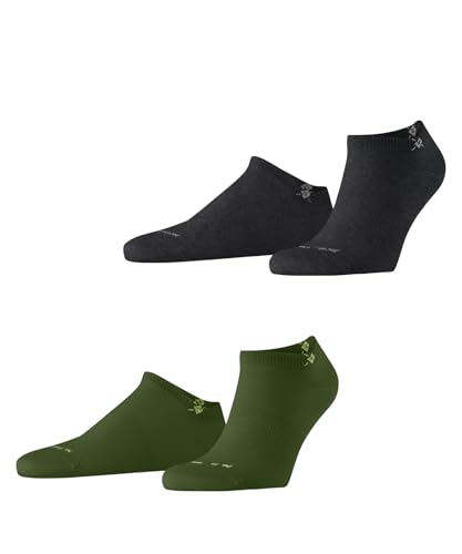 burlington-everyday-sneaker-chaussettes-basses-homme-vert-forest-7657-lot-de-2 image 6